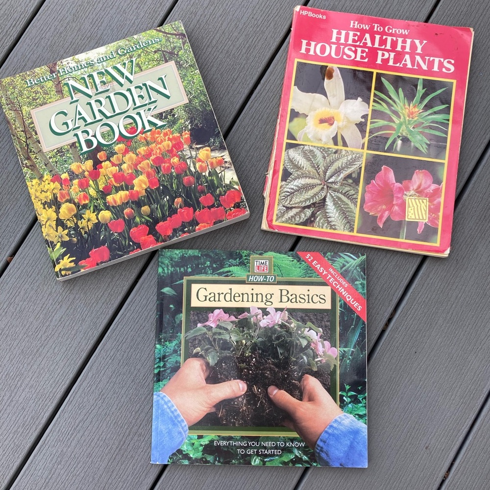 Gardening Book Set - Vibrant Covers